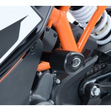 R&G Racing Aero no-cut Frame Sliders for KTM RC125 '11-'20, RC200 '14-'19, RC390 '12-21